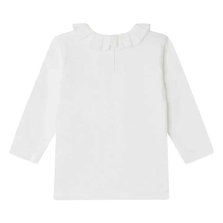 T-Shirt Flamé Rüschenkragen Billa | Seidenfarben- Produktbild Nr. 2