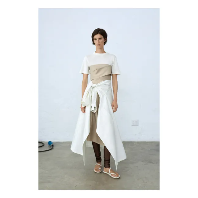 Robe Bustier | Beige