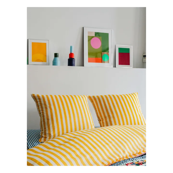 Bettgarnitur Yellow Sun Stripes- Produktbild Nr. 1