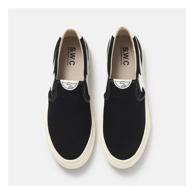 Lister S-Strike Slip-Ons | Black