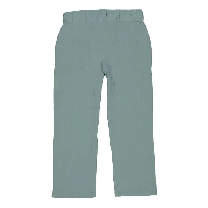 Pantaloni in cotone organico Paul | Blu- Immagine del prodotto n°3