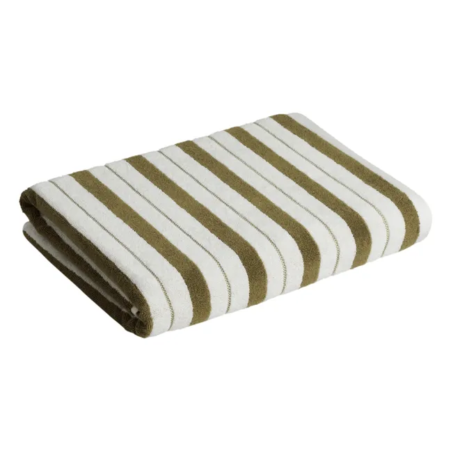 Madison Bath Towel | Blanc/Écru