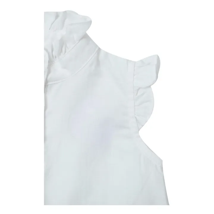 Blusa de volantes Teffi | Blanco- Imagen del producto n°3