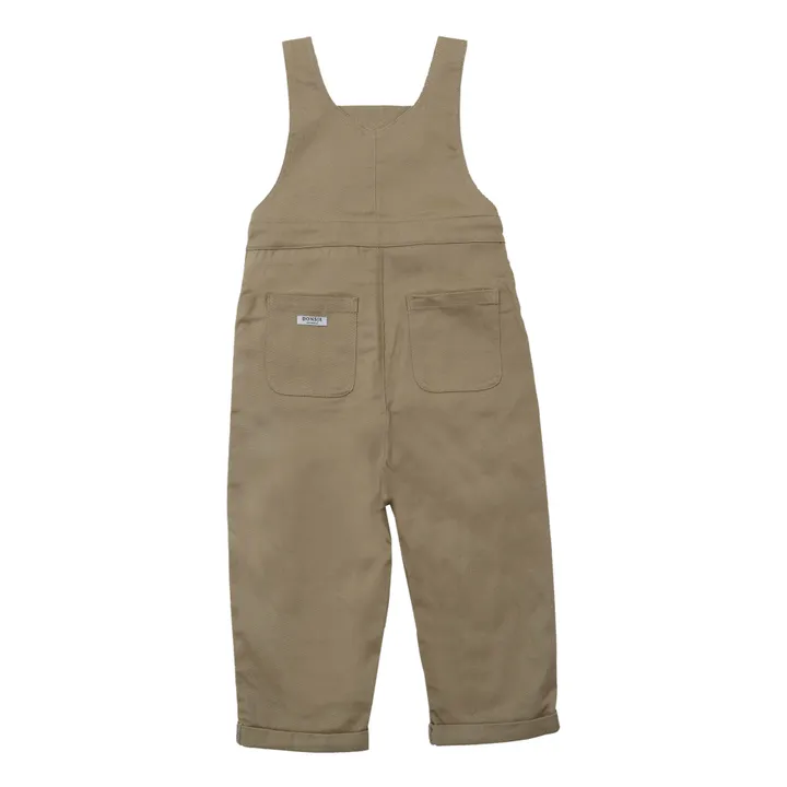Cooper dungarees | Taupe brown- Product image n°4