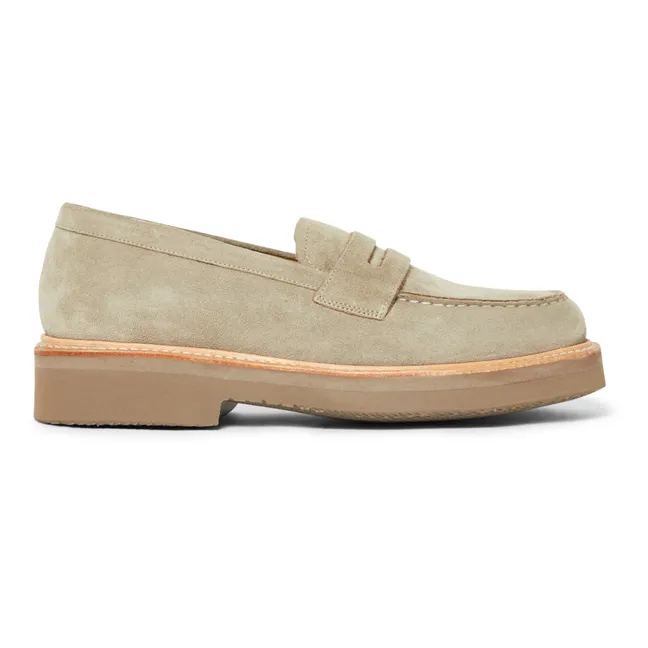 Peter Suede Moccasins | Sand