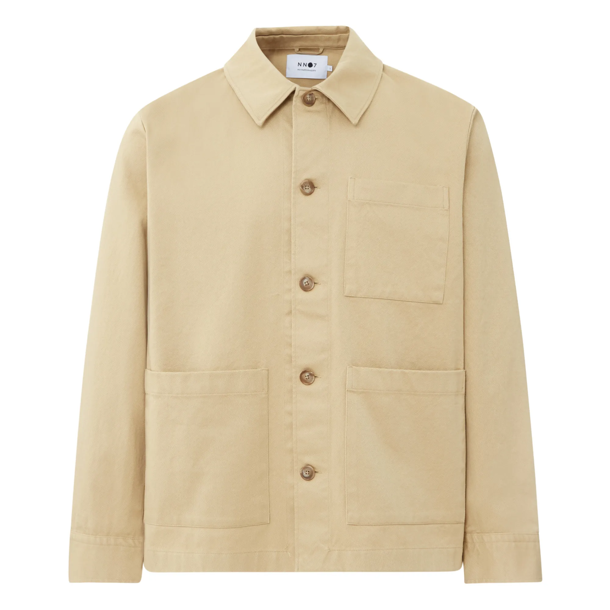 Nn.07 Beige Ib Organic Cotton 1721 Jacket