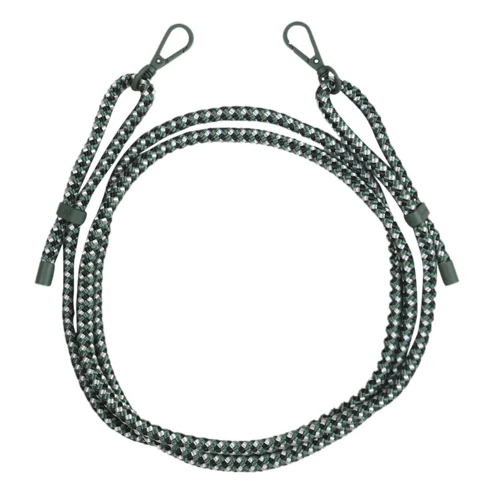 Sam braided cord | Green- Product image n°0