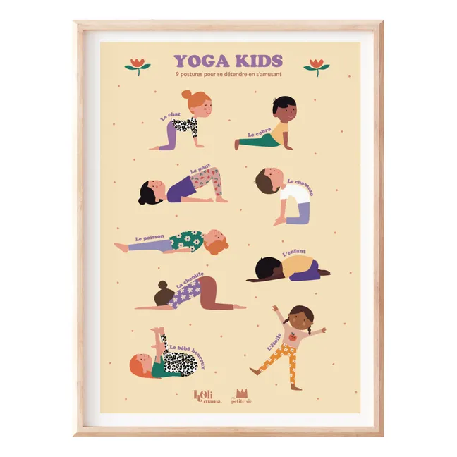 Affiche pédagogique Yoga