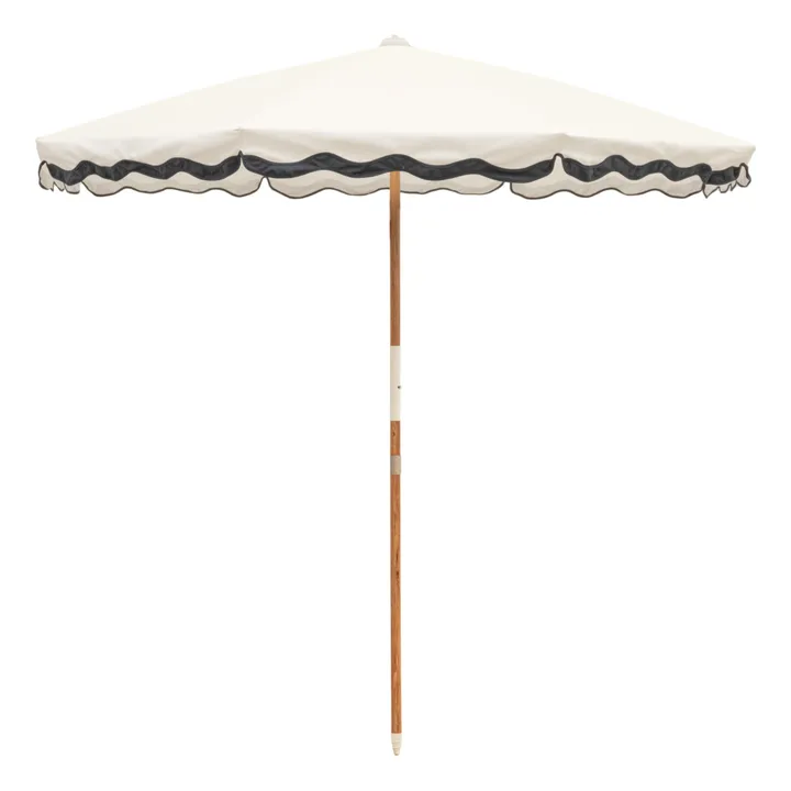 Amalfi Scalloped Parasol | White- Product image n°0