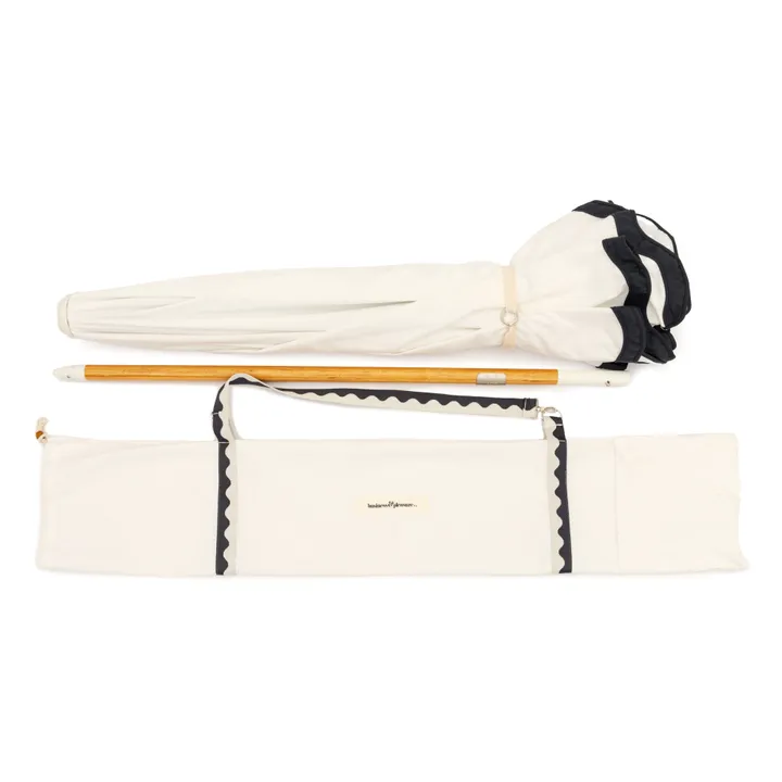 Amalfi Scalloped Parasol | White- Product image n°2