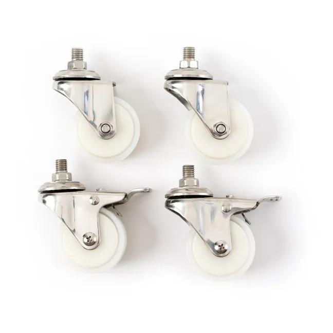 Parasol stand casters - Set of 4 | White