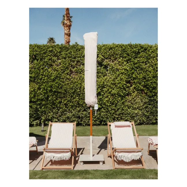 Rollen für Sonnenschirmständer - 4er-Set | Weiß
