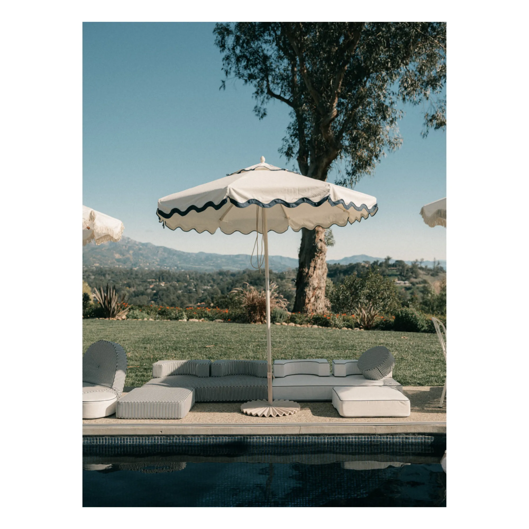 Pied de parasol moulé | Blanc- Image produit n°8