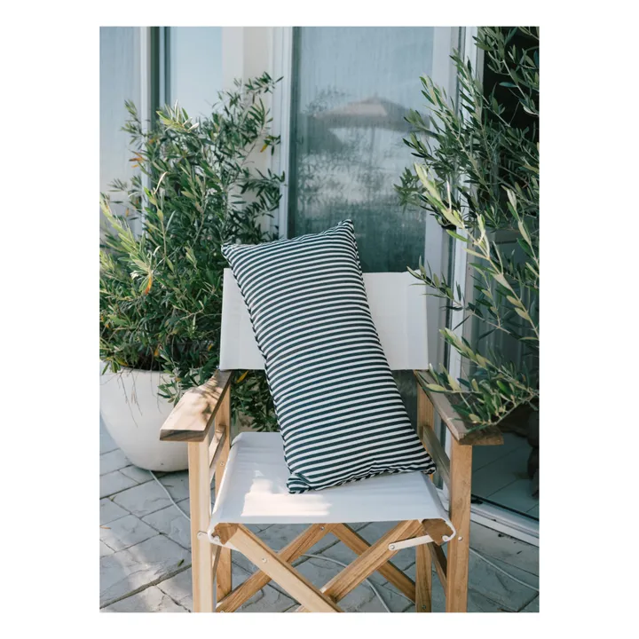 Rectangular Cushion | Navy blue- Product image n°1