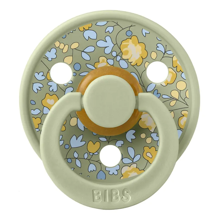 Chupetes de caucho natural Bibs x Liberty - Juego de 2 | Salvia- Imagen del producto n°5