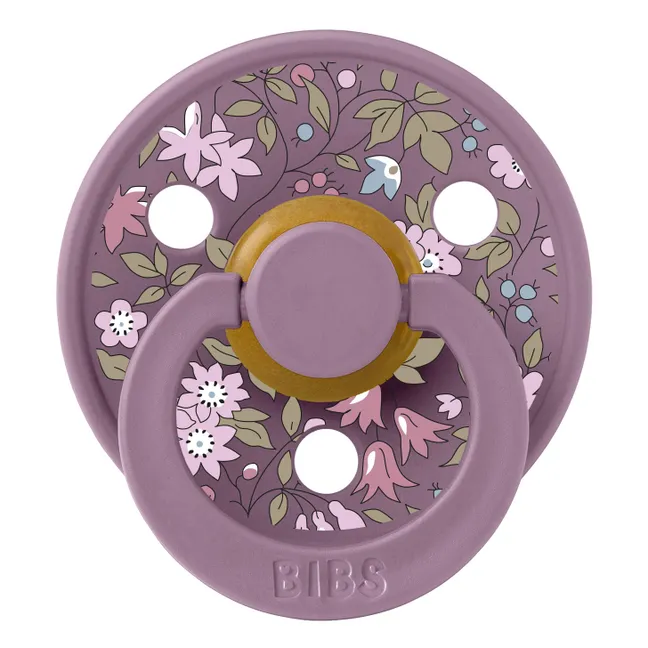 Ciucci in silicone Bibs x Liberty - Set di 2 | Viola