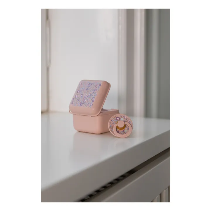 Caja para guardar chupetes - Bibs x Liberty | Blush- Imagen del producto n°1