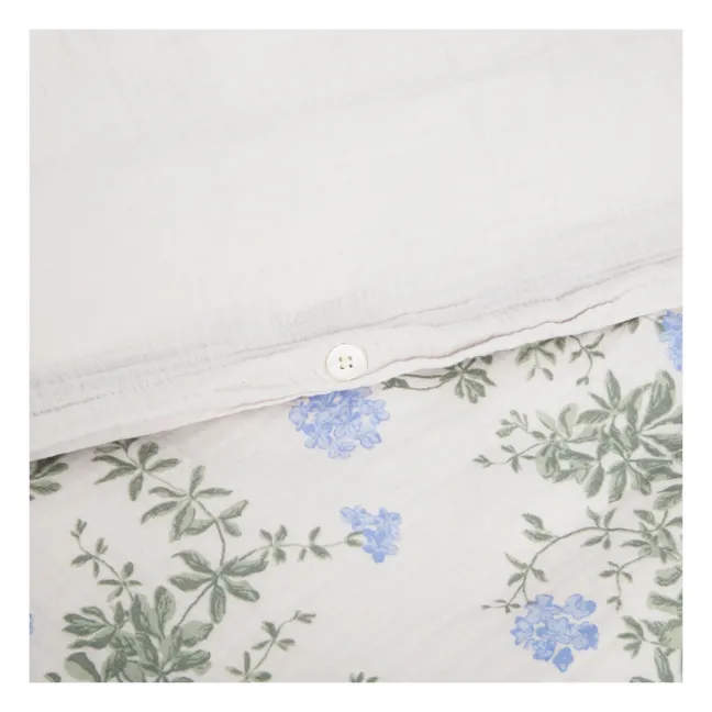 Plumbago Organic Cotton Bedding Set | Blue