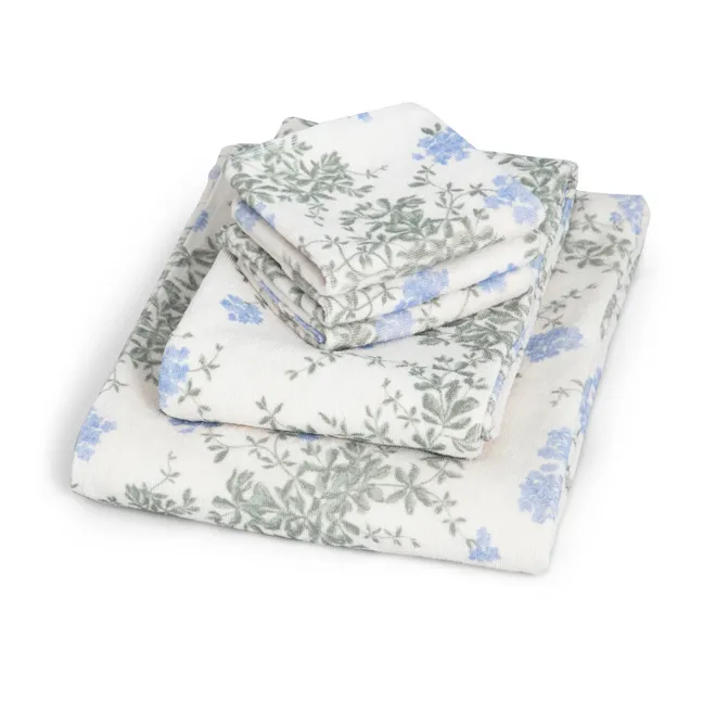 Plumbago Bath Towel | Blue
