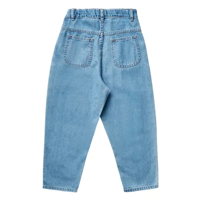 Nova Organic Cotton Denim Pants | Denim blue