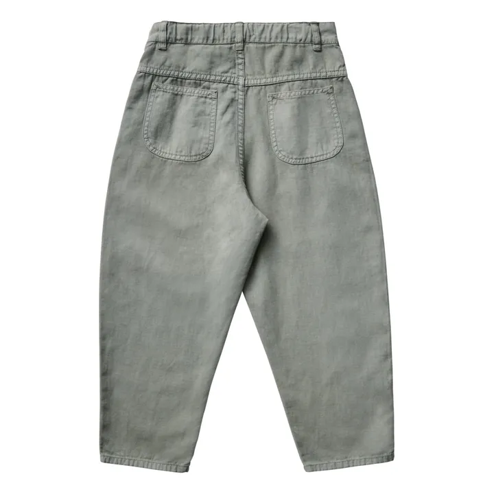 Nova Cotton & Linen Pants | Khaki- Product image n°5