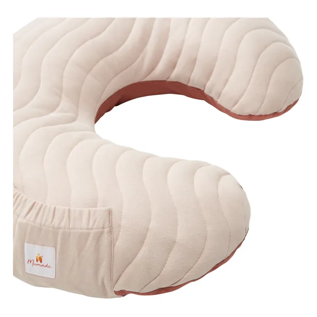 Coussin d'allaitement gonflable | Terracotta
