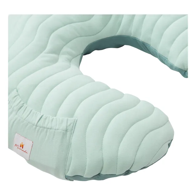 Cuscino da allattamento gonfiabile<br> | Blu celadon