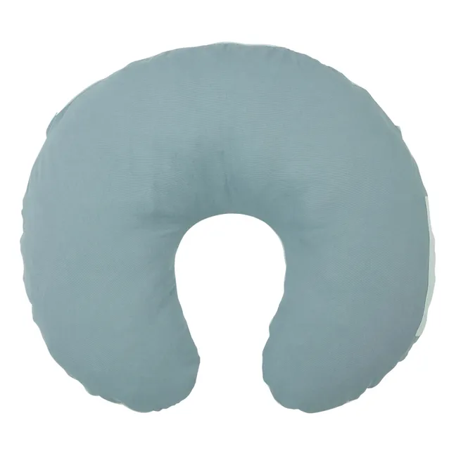 Coussin d'allaitement gonflable | Bleu céladon
