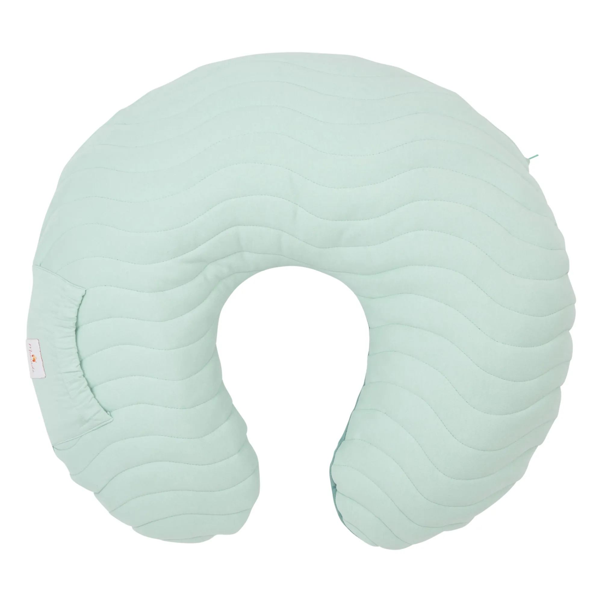 Placeholder de video del producto: Cojín de lactancia hinchable | Azul celadón