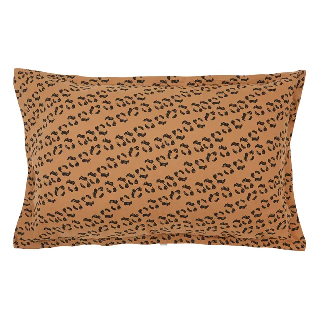 Tamaris  Organic Double Woven Cotton Fabric Pillow Case | Leopard
