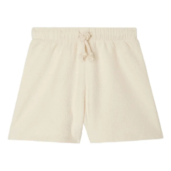 Shorts in cotone organico | Ecru