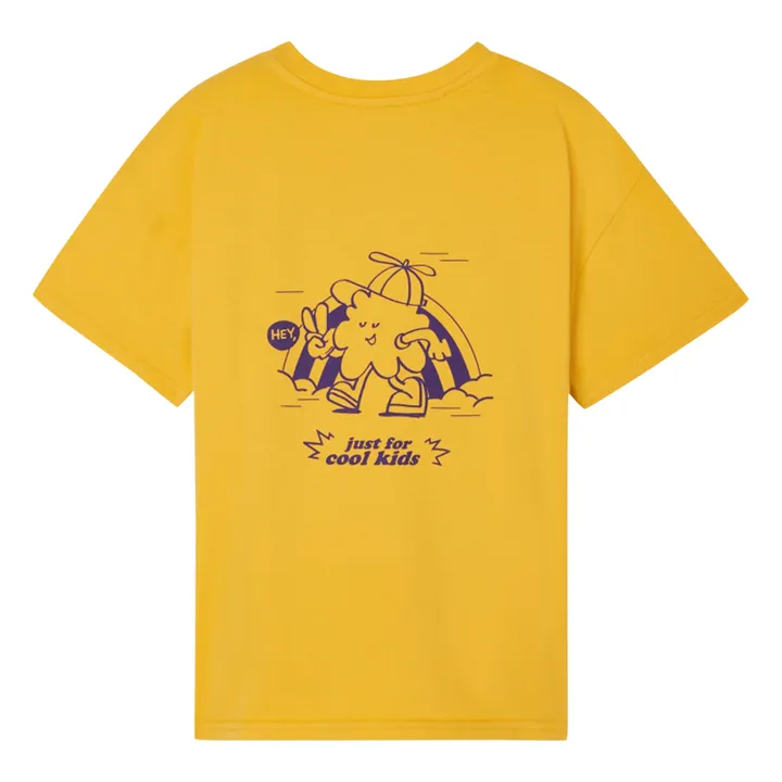 Straight Printed T-shirt | Yellow- Product image n°0
