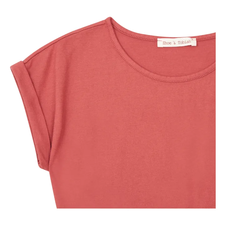 Camiseta con lazo | Terracotta- Imagen del producto n°1
