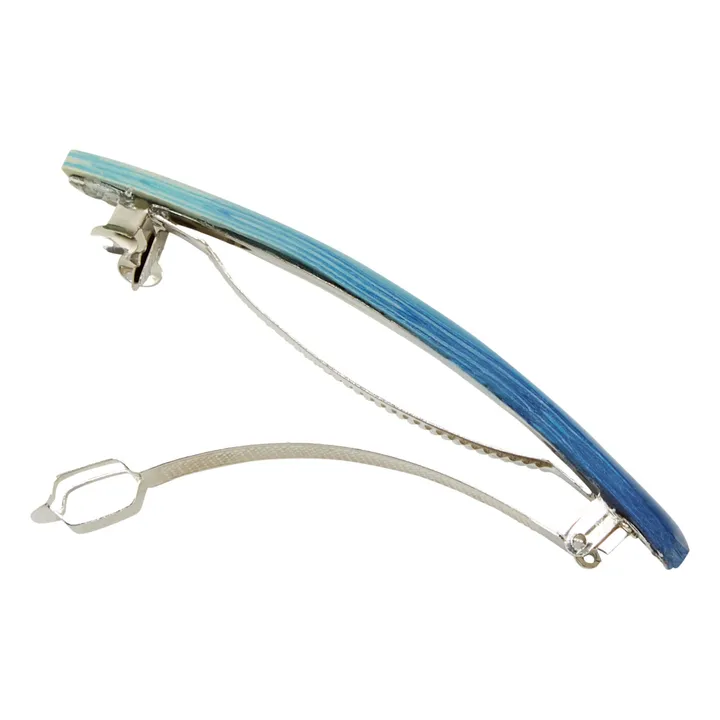 10 cm Hair Clip | Navy blue- Product image n°1