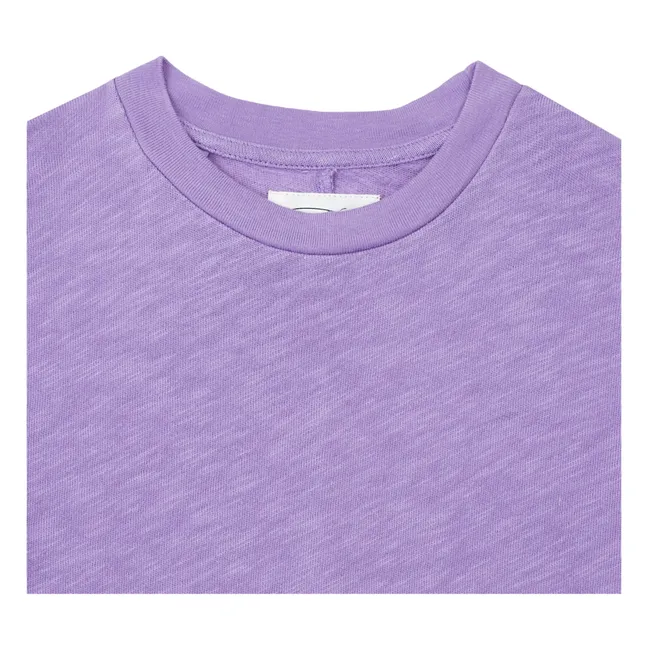 T-Shirt Unifarben | Violett