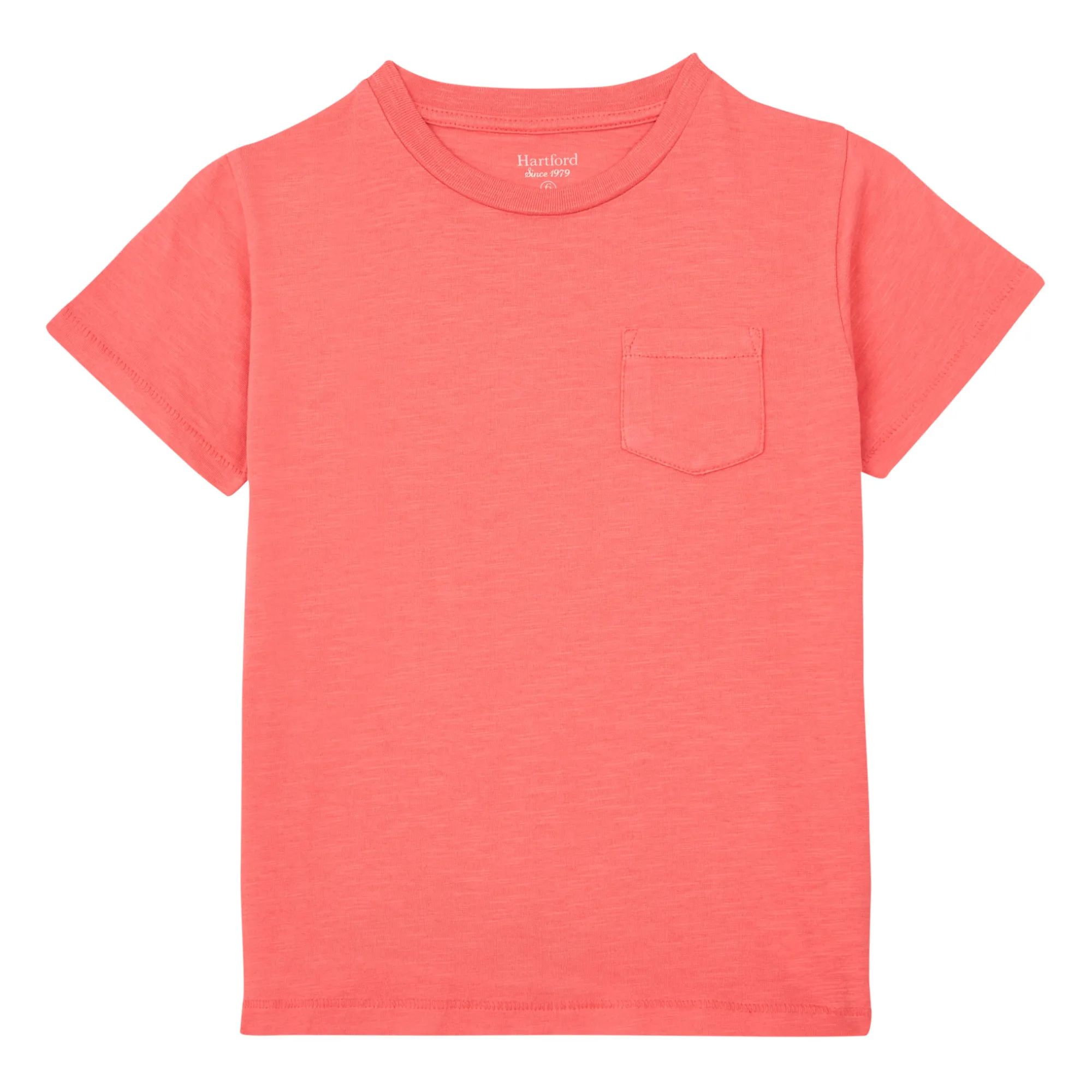 Hartford Red Crew Pocket T-Shirt
