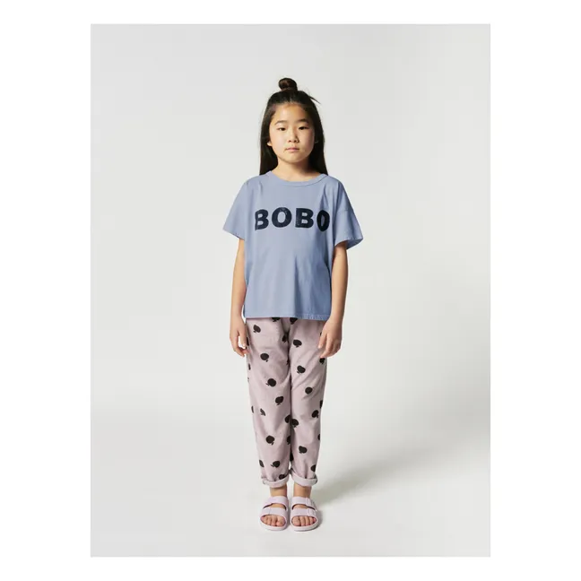 T-Shirt Coton Bio Bobo Choses - Collection Iconic  | Bleu
