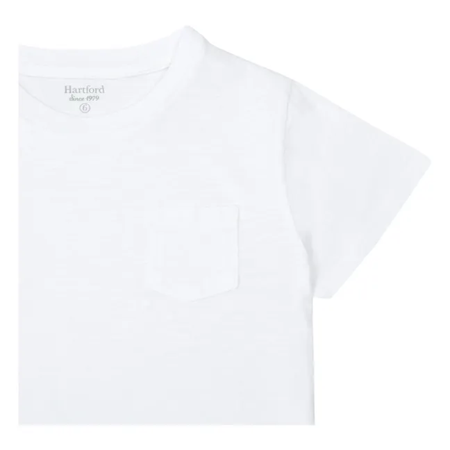 Crew Pocket T-Shirt | White