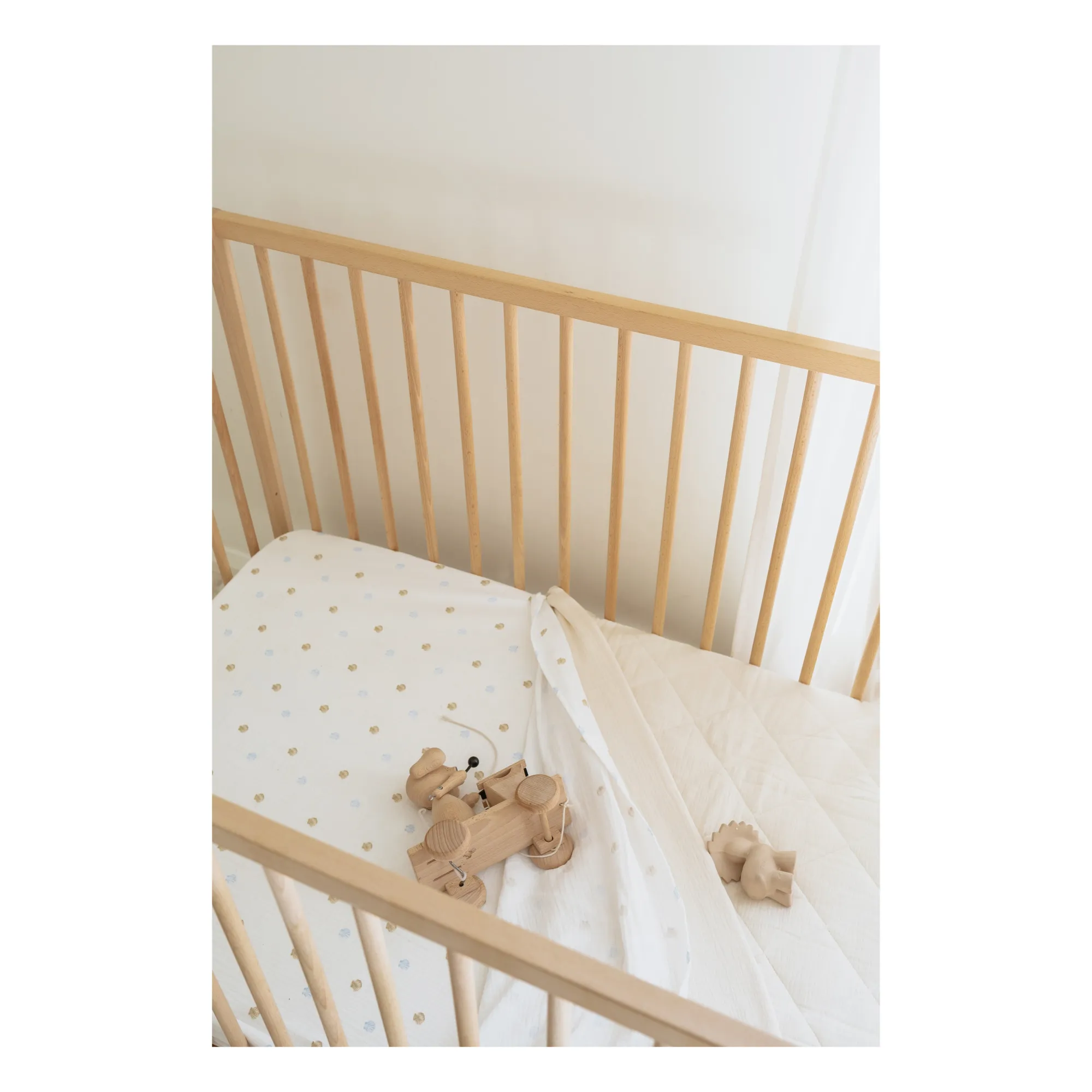 Soft Spot - Drap-housse Seaside en coton bio (Soft Spot) - Image 1