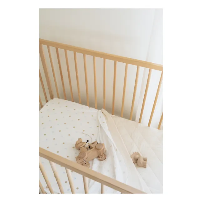 Seaside fitted sheet in organic cotton | Seaside