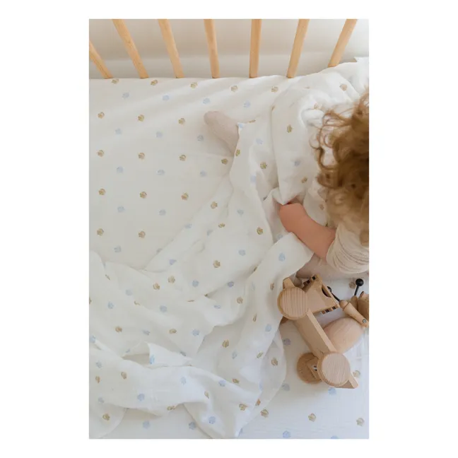 Seaside fitted sheet in organic cotton | Seaside