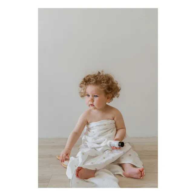 Lange d'emmaillotage Seaside en coton bio | Seaside