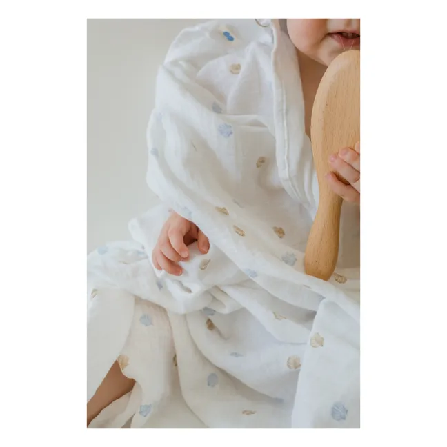 Lange d'emmaillotage Seaside en coton bio | Seaside