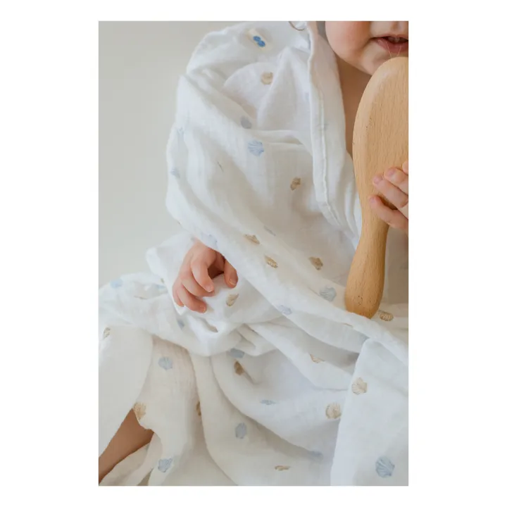 Lange d'emmaillotage Seaside en coton bio | Seaside- Image produit n°3