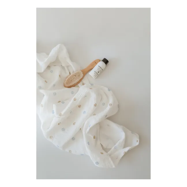 Seaside organic cotton swaddling diaper | Seaside