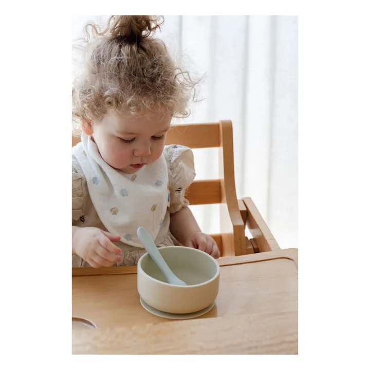 Bavoirs bandana Seaside en coton bio - Set de 3 | Seaside- Image produit n°2