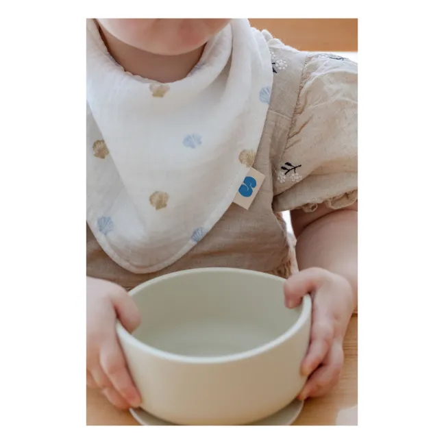 Bavoirs bandana Seaside en coton bio - Set de 3 | Seaside