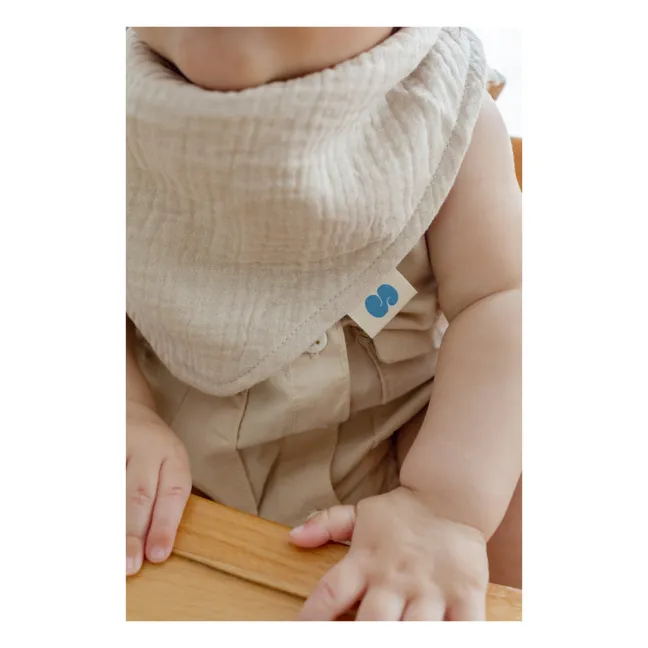 Seaside bandana bibs in organic cotton - Set of 3 | Seaside