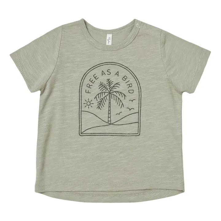 Free As a Bird T-Shirt | Sage- Product image n°0
