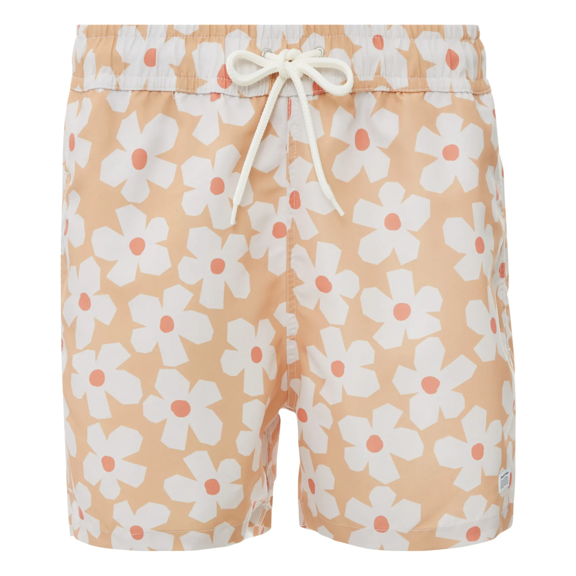Edmmond Studios Orange Walsh Pocket Swim Shorts